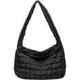 thumbnail image 1 of LHSHID Quilted Crossbody Bags For Women Large Capacity Puffer Tote Bags Unique Boho Hippe Padded Handbag Trendy Y2k Bag, 1 of 7