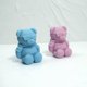 thumbnail image 4 of Bear Shaped Candle Silicone Molds for Candle Soap Table Ornaments Gypsum Decorations, Epoxy Resin Silicone Molds, 4 of 4