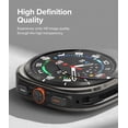 thumbnail image 2 of Ringke Galaxy Watch Ultra [Slim & Glass] Lightweight Anti-Yellowing Watch Case  - Titanium Black, 2 of 11