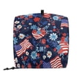 thumbnail image 3 of FOR U DESIGNS Daisy American Flag Kitchen Aid Mixer Cover with Pocket Wear-Resistan Mixer Dust Covers Multi Pockets Compatible with Kitchen Aid 6-8 Quart Bowl Lift - S, 3 of 8