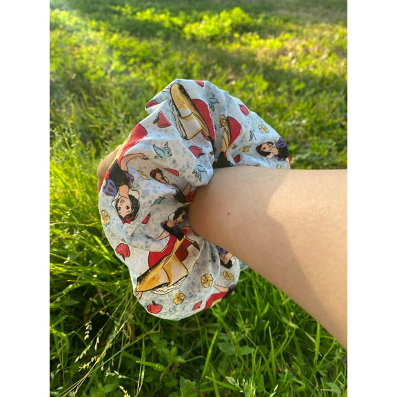 Snow White Disney Hair Tie Scrunchie Ponytail Holder