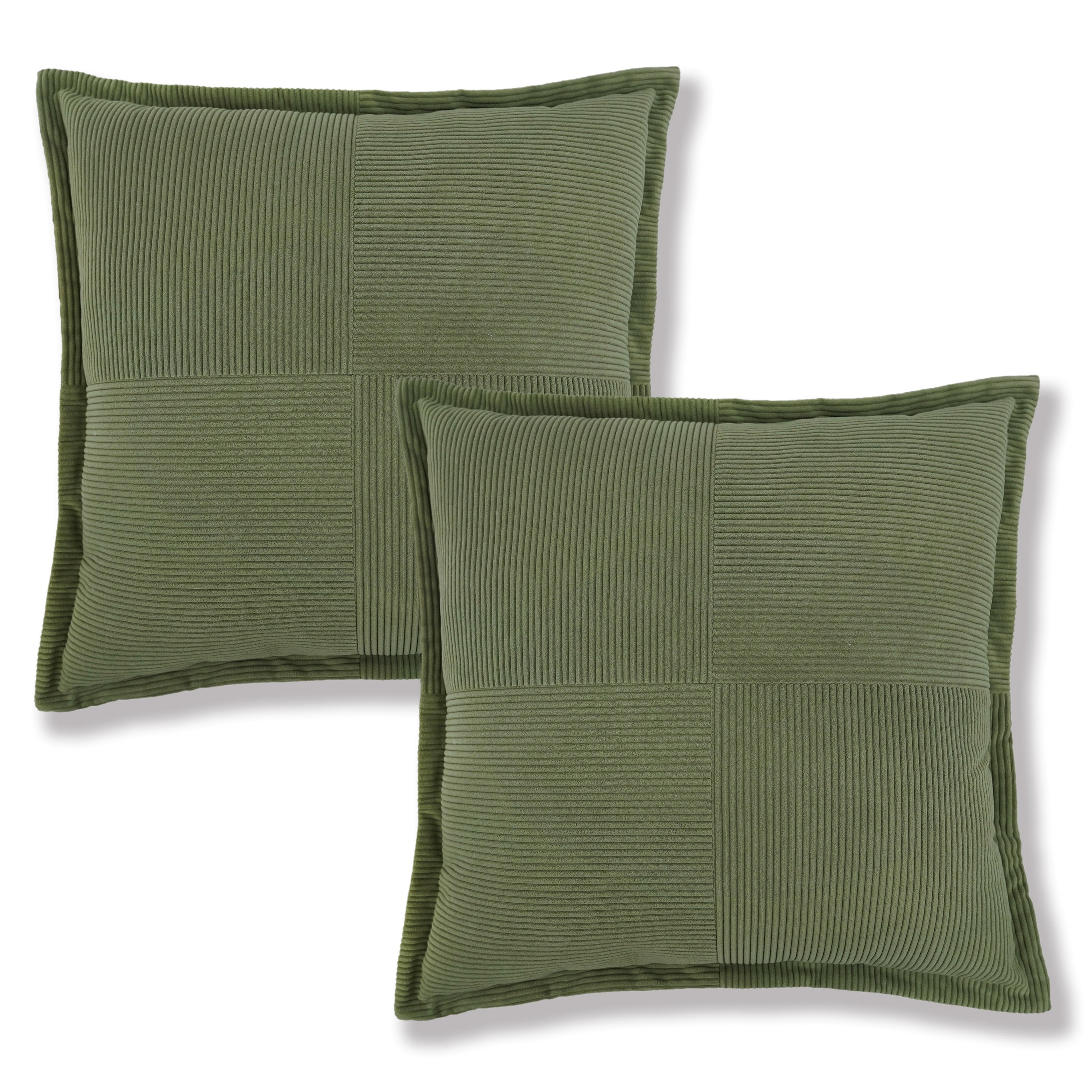 Mainstays Cord Vel 22" 2pk Grn Covers Only