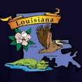 thumbnail image 3 of CafePress - 20048260 Louisiana Map - Pullover Hoodie, Classic & Comfortable Hooded Sweatshirt, 3 of 4