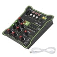 thumbnail image 1 of 5 Channel Mixer, Metal Automatic Beautification Exquisite Workmanship Mixing Console  For Tablet Computer For Cellphone, 1 of 8