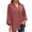Red, variant on cfhntfmh Button down Shirts for Women V Neck Collared Dressy Casual Shirts Long Sleeve Blouse Soft Solid Office Work Tunic Top