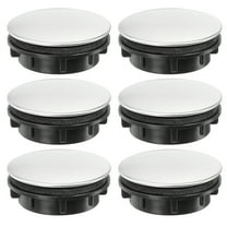 Uxcell 1.4" Kitchen Sink Hole, 6 Pcs Stainless Steel Faucet Hole Covers Sink Caps Plate Stopper Plug