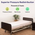 thumbnail image 7 of Medacure Pressure Redistribution Bariatric Hospital Bed Mattress - 3 Layer Memory Foam - 80" x 42" x 6", 7 of 7