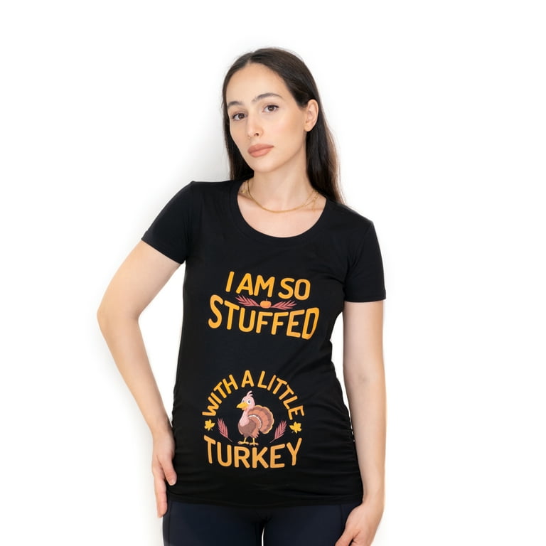 Funny thanksgiving sales pregnancy shirts
