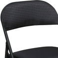thumbnail image 4 of FOLD CHAIR FABRIC BLK (Pack of 1), 4 of 5