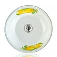 thumbnail image 3 of Novomoskovsjka Posuda Decorative Lemon Enamel Kitchen Dinnerware Soup Salad Serving Bowl (4.2 qt / 4 L), 3 of 9
