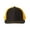 Black/ Gold, variant on Richardson - Adjustable Snapback Trucker Cap - 112 - Black/ Gold - Size: OSFM