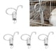 thumbnail image 4 of Cerradura de jaula con resorte sin esfuerzo fácil de instalar duradero de alta elasticidad fácil de usar gancho con pestillos para jaula para gatos jaula para perros, 4 of 8