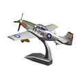 thumbnail image 4 of Simulación 1:48 Modelo de avión P51 Modelo en miniatura Juguetes Adorno Recuerdo con base verde, 4 of 9