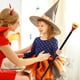 thumbnail image 1 of Bastón de Mago Disfraz de Halloween | Varita Mágica | Accesorio desmontable ligero de plástico multicolor | Rol Cosplay Party Uso Adulto | 71 cm, 1 of 5