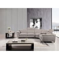 thumbnail image 2 of American Eagle Furniture Right Side Facing Genuine Leather Sectional in Gray, 2 of 3