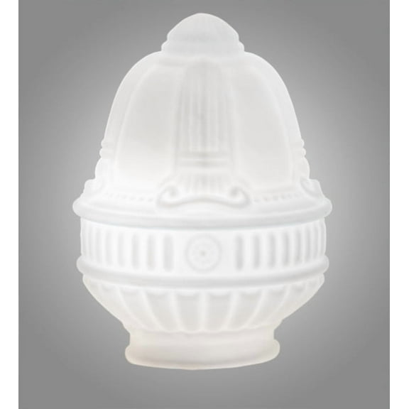 5"W Colonnade Frosted 3.25" Neck Replacement Shade