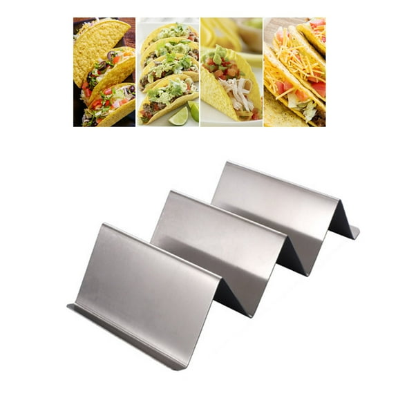 Stainless Steel Taco Holder Stand Taco Rack for Hard Soft-Shell Taco for Oven