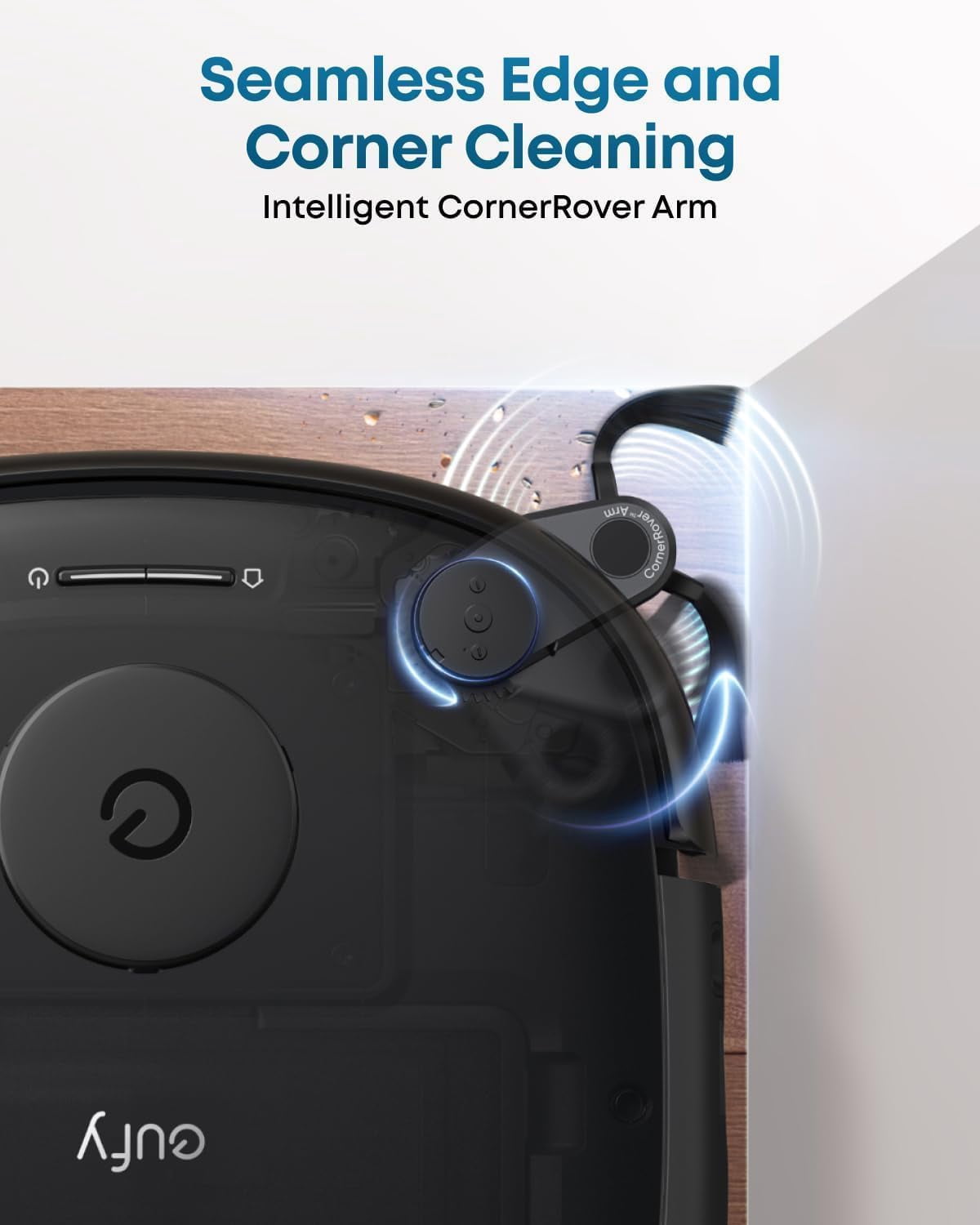 Restored eufy Robot Vacuum E25, 20,000 Pa Suction,HydroJet Always-Clean Roller Mop, All-in-One Robot Vacuum and Mop Combo (Refurbished)