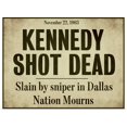 thumbnail image 1 of Great BIG Canvas | Rolled Color Bakery Poster Print entitled JFK, 1 of 4