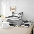 thumbnail image 5 of Feelyou Boys Skateboard Lover Bedding Comforter Set 7-Piece for Kids, Street Sport Player King Bedding Sets, Modern Outdoor Game Bed Sheets, Ultra Soft Home Decor, 5 of 7