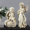 thumbnail image 3 of Estatua de ángel Figura decorativa para interior y exterior del hogar Jardín Style3, 3 of 7