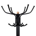thumbnail image 5 of Costway Metal Coat Hat Rack Organizer Clothes Hanger Hooks Tree Stand Umbrella Holder, 5 of 9