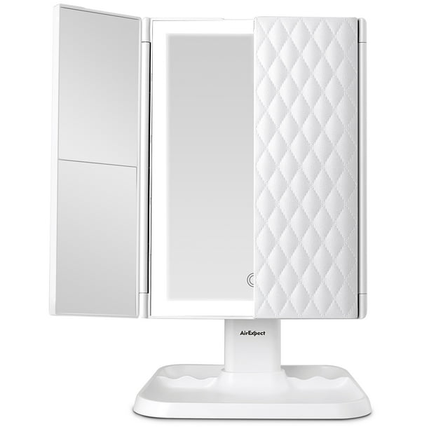 Vanity Makeup Mirror White, Best Portable Makeup Mirror With Lights