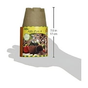 JIFFY POTS 4 RND (Pack of 1)