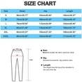 thumbnail image 4 of Sngxgn Women's Casual Mid Waist Cargo Jeans Stretch Wide Leg Denim Pants with Pockets(Blue,XL), 4 of 7