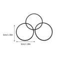 thumbnail image 3 of 950pcs Watch Gasket Kit 0.6mm Sealing Rings Rubber Seal for Watches, 3 of 8
