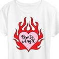 thumbnail image 3 of Bratz - Bratz Angel - Flames - Women's Short Sleeve Graphic T-Shirt, 3 of 5