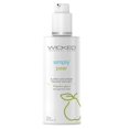 thumbnail image 1 of Wicked Simply Aqua Flavored Water Based Personal Lubricant, Paraben-Free, Pear, 2.3 oz, 1 of 1