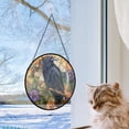thumbnail image 5 of Hanging Stained Glass for Windows Raven, Festival Gift Ornament, Christmas Ornament Gift, Mother’s Day Keepsake, Valentine’s Day Decor, Keepsake 2025, 5 of 6