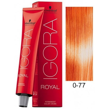 Schwarzkopf Igora Royal Permanent Hair Color Creme Tube 0 77