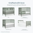 thumbnail image 6 of Dream On Me Synergy 5 in 1 Convertible Crib in Meadow Green, Greenguard Gold Certified, 6 of 10