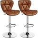 thumbnail image 1 of Set de 2 Bancos de Bar Yaheetech Giratorios Ajustables de Cuero PU, 1 of 9