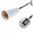 thumbnail image 5 of E27 to E27 Light Lamp Bulb Flexible Extension Adaptor Converter (White,60cm), 5 of 5