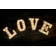thumbnail image 3 of Luces LED con letras, letrero iluminado, letrero con letras para luz nocturna, boda/fiesta de cumpleaños, lámpara de Navidad alimentada por batería, decoración de Bar para el hogar brillar Electrónica, 3 of 4