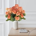 thumbnail image 5 of Artificial Flowers,7 Heads Chrysanthemum Artificial Small Bouquet Arrangement Home Dining Table Decor Ornament Realistic Chrysanthemum For Indoor Room Wedding Vase Decor, 5 of 9