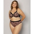 thumbnail image 5 of Curvy Couture Womens All You Mesh Bra Style-1311, 5 of 6