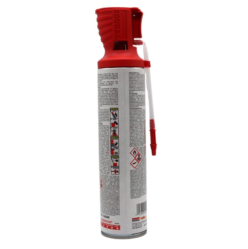 Dynatex Truck N Trailer Repair Foam 20 oz Can w/ Genius Gun - Low Pressure Expansion, Sound & Thermal Insulation, Reusable Up to 6 Weeks (Single)