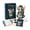 Blue, variant on VMWMSSR Felt Diy Craft Kit Complete Blessing Character Sewing Felt Doll Making Set, Full Supplies Diy Felt Figure Kit For Handmade Craft Home Decor Gift(Brown-3.15")