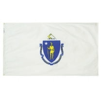Nylglo Massachusetts State Flag,3x5 Ft 142460