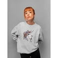 thumbnail image 2 of Unicorn Skull W Flowers Sweatshirt Women -Smartprints Designs, Female XX-Large, 2 of 4
