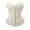 Beige, variant on CHUMUD Corset Tops for Women Bustier Shapewear Lingerie Lace Tied Renaissance Overbust Corset Push Up Bodysuit