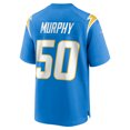thumbnail image 3 of Men's Nike Caleb Murphy  Powder Blue Los Angeles Chargers Team Game Jersey, 3 of 3