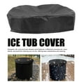 thumbnail image 3 of High Density Oxford Cloth Snow Proof, Wind Proof Ice Tub Cover Ice Tub Cover for Outdoor Equipped with Drawstring, 3 of 7