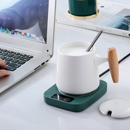 

Hariumiu Coffee Mug Hariumiu Warmer 55℃/131℉ Heater 16W USB Powered Constant Temperature Multipurpose Low Power Space-saving Heating Portable Milk Tea Water Cup Heating Pad
