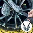 thumbnail image 4 of ZOUSSIQI 2PCS Microfiber Multi-Use Cleaning Tool,Crevice Cleaning Brush, Wheel Cleaning Brush,Microfiber Multi-Use Cleaning Tool for Cleaning Wheels,Rims,Fenders (D) CA919-62201, 4 of 6