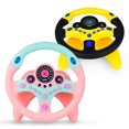 thumbnail image 2 of Co-volante de simulación de 2 piezas con base para coche de juguete ños Sunnimix Volante infantil, 2 of 8